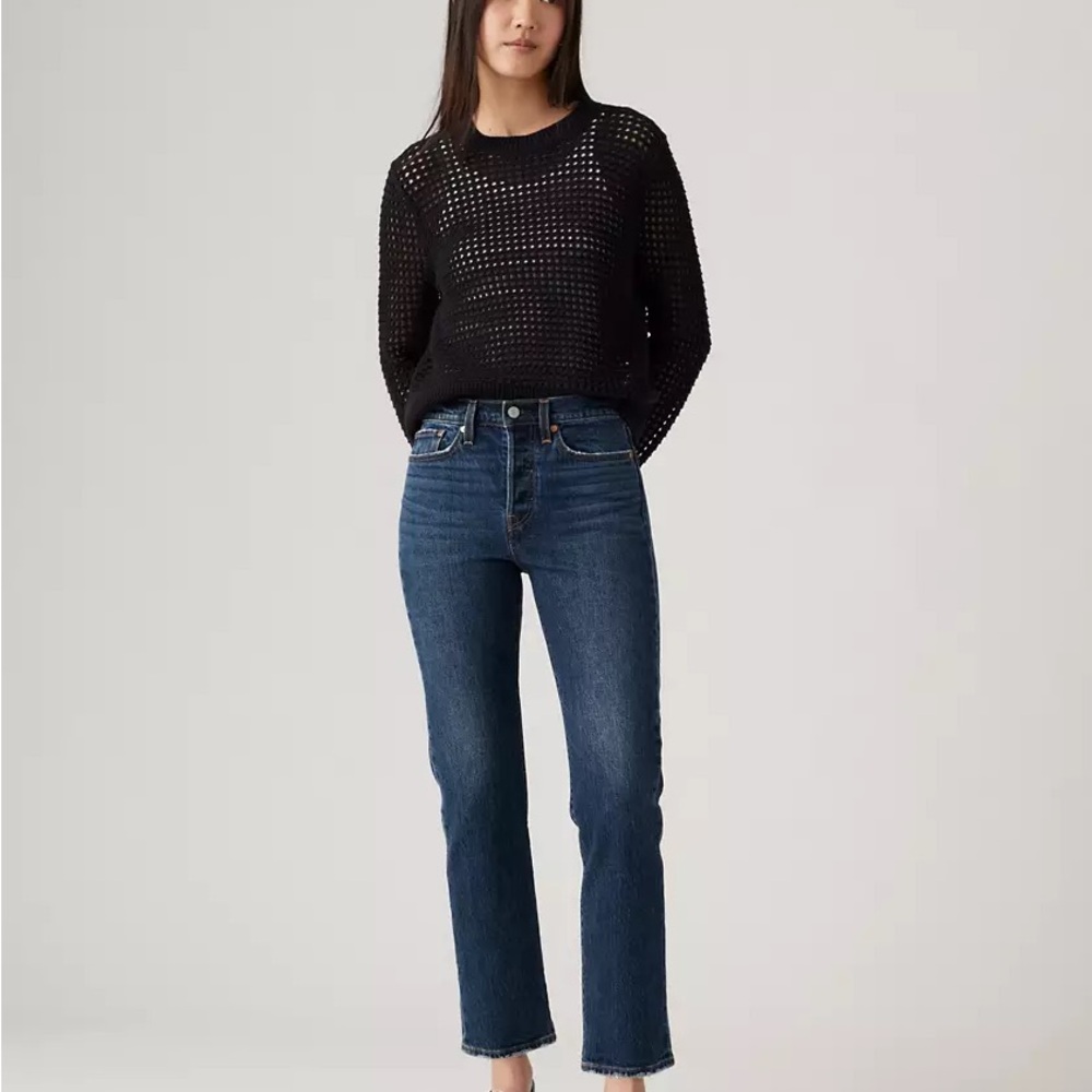 Levi's Wedgie Straight Leg Women's Jeans Medium Wash